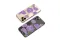 Clear Midnight Lilac Garden Floral Art Phone Case iPhone Samsung Cover Pixel 8014 - Image 1