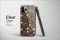 Clear Midnight Pumpkin Patch & Coffee Pattern Phone Case iPhone Samsung Cover Pixel 6981 - Image 3