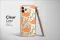 Clear Midnight Pumpkin Patch Floral Pattern Phone Case iPhone Samsung Cover Pixel 7459 - Image 2
