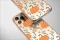 Clear Midnight Pumpkin Patch Floral Pattern Phone Case iPhone Samsung Cover Pixel 7459 - Image 4