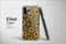 Clear Midnight Sunflower Garden Floral Art Phone Case iPhone Samsung Cover Pixel 7175 - Image 3