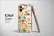 Clear Midnight Tropical Oasis Watercolor Dream Phone Case iPhone Samsung Cover Pixel 7694 - Image 2