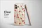 Clear Midnight Tulip and Daisy Dance Phone Case iPhone Samsung Cover Pixel 7234 - Image 2