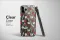 Clear Midnight Tulip and Daisy Dance Phone Case iPhone Samsung Cover Pixel 7234 - Image 3
