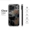 Clear Mocha Spots Organic Abstract Art Phone Case iPhone Samsung Cover Pixel 7686 - Image 6
