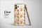 Clear Not Awake Morning Breakfast Doodle Phone Case iPhone Samsung Cover Pixel 7693 - Image 2