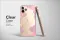 Clear Pastel Clouds and a Lunar Charm Phone Case iPhone Samsung Cover Pixel 6936 - Image 2