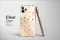 Clear Pastel Paws Abstract Glitch Art Phone Case iPhone Samsung Cover Pixel 7844 - Image 2