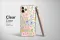 Clear Pastel Watercolor Midnight Garden Art Phone Case iPhone Samsung Cover Pixel 7633 - Image 2