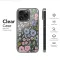 Clear Pastel Watercolor Midnight Garden Art Phone Case iPhone Samsung Cover Pixel 7633 - Image 6