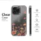 Clear Pixelated Mushroom Garden Melody Phone Case iPhone Samsung Cover Pixel 7896 - Image 6