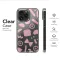 Clear Playful Pink Pasta Medley Art Phone Case iPhone Samsung Cover Pixel 7611 - Image 6