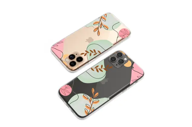 Clear Quiet Growth in Abstract Space Phone Case iPhone Samsung Cover Pixel 6565