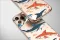 Clear Retro Pixel Shark Swarm Art Phone Case iPhone Samsung Cover Pixel 7436 - Image 4