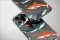 Clear Retro Pixel Shark Swarm Art Phone Case iPhone Samsung Cover Pixel 7436 - Image 5