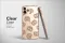 Clear Salty Pretzel Twist Pattern Art Phone Case iPhone Samsung Cover Pixel 7628 - Image 2