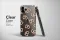Clear Salty Pretzel Twist Pattern Art Phone Case iPhone Samsung Cover Pixel 7628 - Image 3