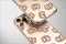Clear Salty Pretzel Twist Pattern Art Phone Case iPhone Samsung Cover Pixel 7628 - Image 4