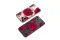 Clear Scarlet Blooms in Midnight Shadow Phone Case iPhone Samsung Cover Pixel 6269 - Image 1