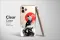 Clear Scarlet Moon, Silent Sentinel Phone Case iPhone Samsung Cover Pixel 6940 - Image 2