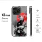 Clear Scarlet Moon, Silent Sentinel Phone Case iPhone Samsung Cover Pixel 6940 - Image 6