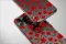 Clear Scarlet Poppy Midnight Bloom Pattern Phone Case iPhone Samsung Cover Pixel 7262 - Image 5