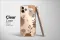 Clear Serene Earth Tones, Abstract Flora Phone Case iPhone Samsung Cover Pixel 6638 - Image 3