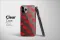 Clear Sinister Sweet Cherry Skulls Phone Case iPhone Samsung Cover Pixel 6227 - Image 3