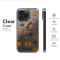 Clear Spooky Black Cat & Pumpkin Party Phone Case iPhone Samsung Cover Pixel 7689 - Image 6