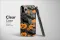 Clear Spooky Jack OLantern Bat Night Phone Case iPhone Samsung Cover Pixel 7682 - Image 3