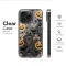 Clear Spooky Sweet Halloween Night Doodle Phone Case iPhone Samsung Cover Pixel 7677 - Image 6