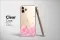 Clear Starry Shower Over Dreamy Clouds Phone Case iPhone Samsung Cover Pixel 6281 - Image 2