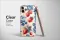 Clear Sweet Berries in Indigo Bloom Phone Case iPhone Samsung Cover Pixel 6834 - Image 2