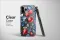 Clear Sweet Berries in Indigo Bloom Phone Case iPhone Samsung Cover Pixel 6834 - Image 3