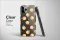 Clear Sweet Summer Peach Stripe Art Phone Case iPhone Samsung Cover Pixel 7723 - Image 3