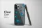 Clear Teal Octopus Midnight Ocean Dance Phone Case iPhone Samsung Cover Pixel 7553 - Image 3