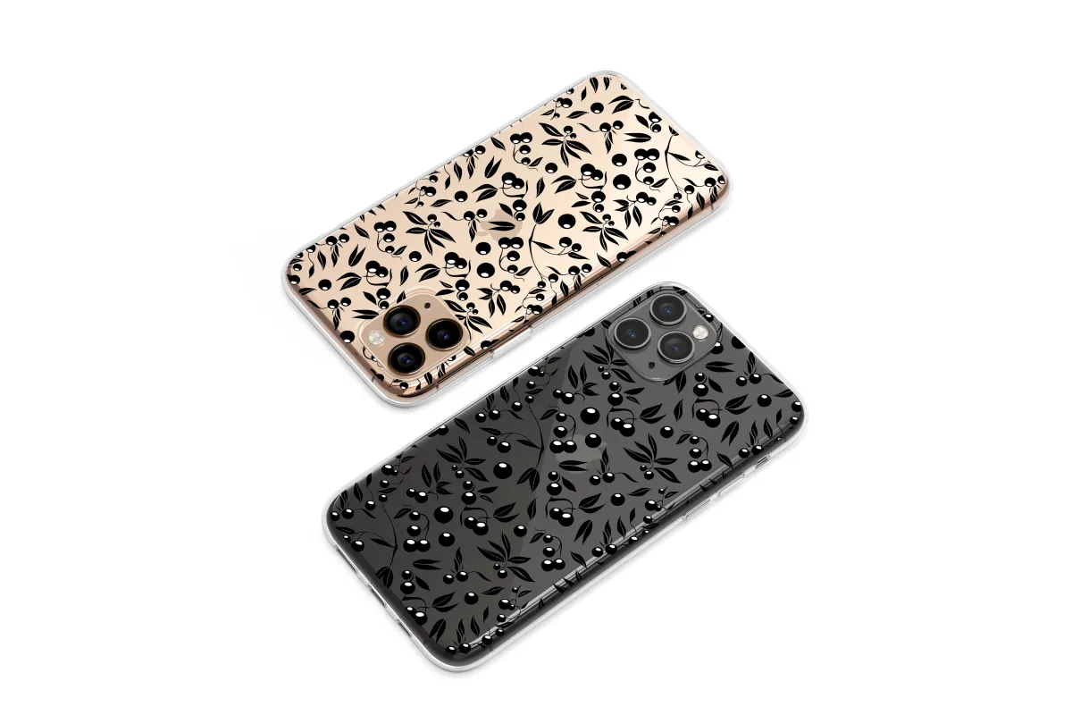Clear The Gilded Harvest of Midnight Phone Case iPhone Samsung Cover Pixel 6460 - Image 1