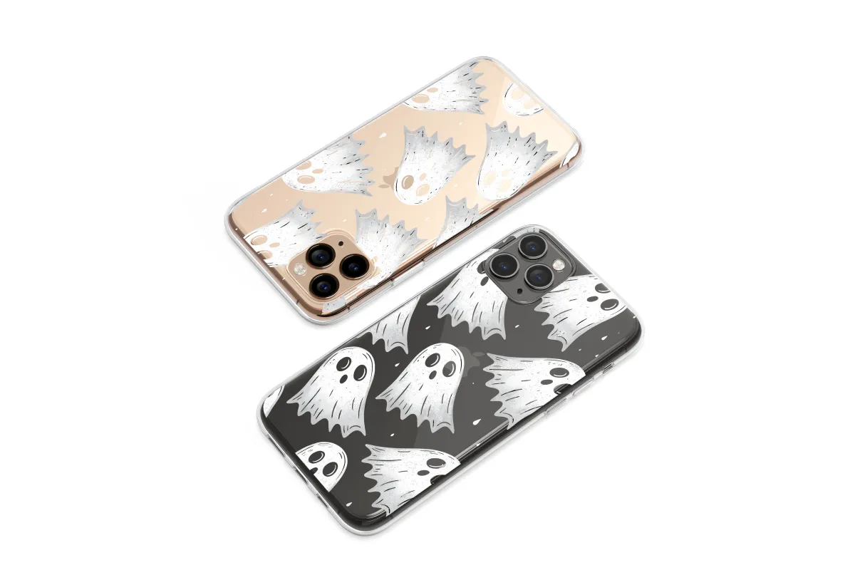 Clear The Phantom Tide at Midnight Phone Case iPhone Samsung Cover Pixel 6349 - Image 1