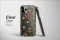 Clear Tropical Coconut Escape Illustrated Design Phone Case iPhone Samsung Cover Pixel 7326 - Image 3
