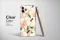 Clear Velvet Night Orchid Blossoms Design Phone Case iPhone Samsung Cover Pixel 7012 - Image 2