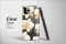 Clear Velvet Night Orchid Blossoms Design Phone Case iPhone Samsung Cover Pixel 7012 - Image 3