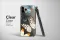 Clear Vibrant Butterfly Garden Cascade Phone Case iPhone Samsung Cover Pixel 7862 - Image 3