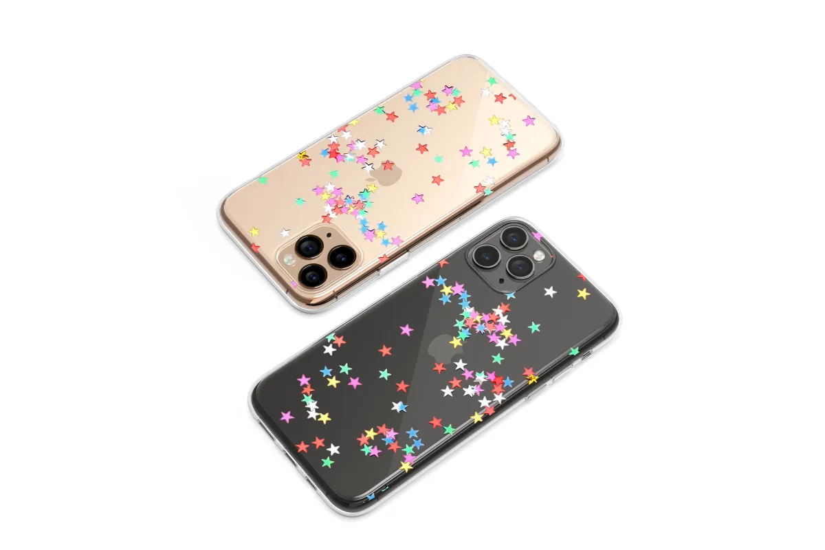 Clear Vibrant Starstream Abstract Pop Art Phone Case iPhone Samsung Cover Pixel 7226 - Image 1