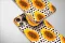 Clear Vibrant Tropical Papaya Pattern Phone Case iPhone Samsung Cover Pixel 7619 - Image 4