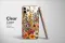 Clear Vibrant Wildflower Glitch Garden Art Phone Case iPhone Samsung Cover Pixel 7724 - Image 2