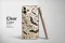 Clear Victorian Bat & Poppy Botanical Art Phone Case iPhone Samsung Cover Pixel 7401 - Image 2