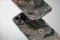 Clear Victorian Bat & Poppy Botanical Art Phone Case iPhone Samsung Cover Pixel 7401 - Image 5