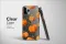 Clear Vintage Autumn Pumpkin Glitter Dream Phone Case iPhone Samsung Cover Pixel 7164 - Image 3