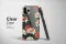 Clear Vintage Carnation Noir Botanical Art Phone Case iPhone Samsung Cover Pixel 7016 - Image 3