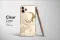 Clear Vintage Celestial Man in the Moon Phone Case iPhone Samsung Cover Pixel 7399 - Image 2